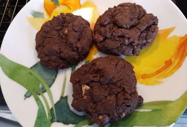 Triple Chocolate Cookies
