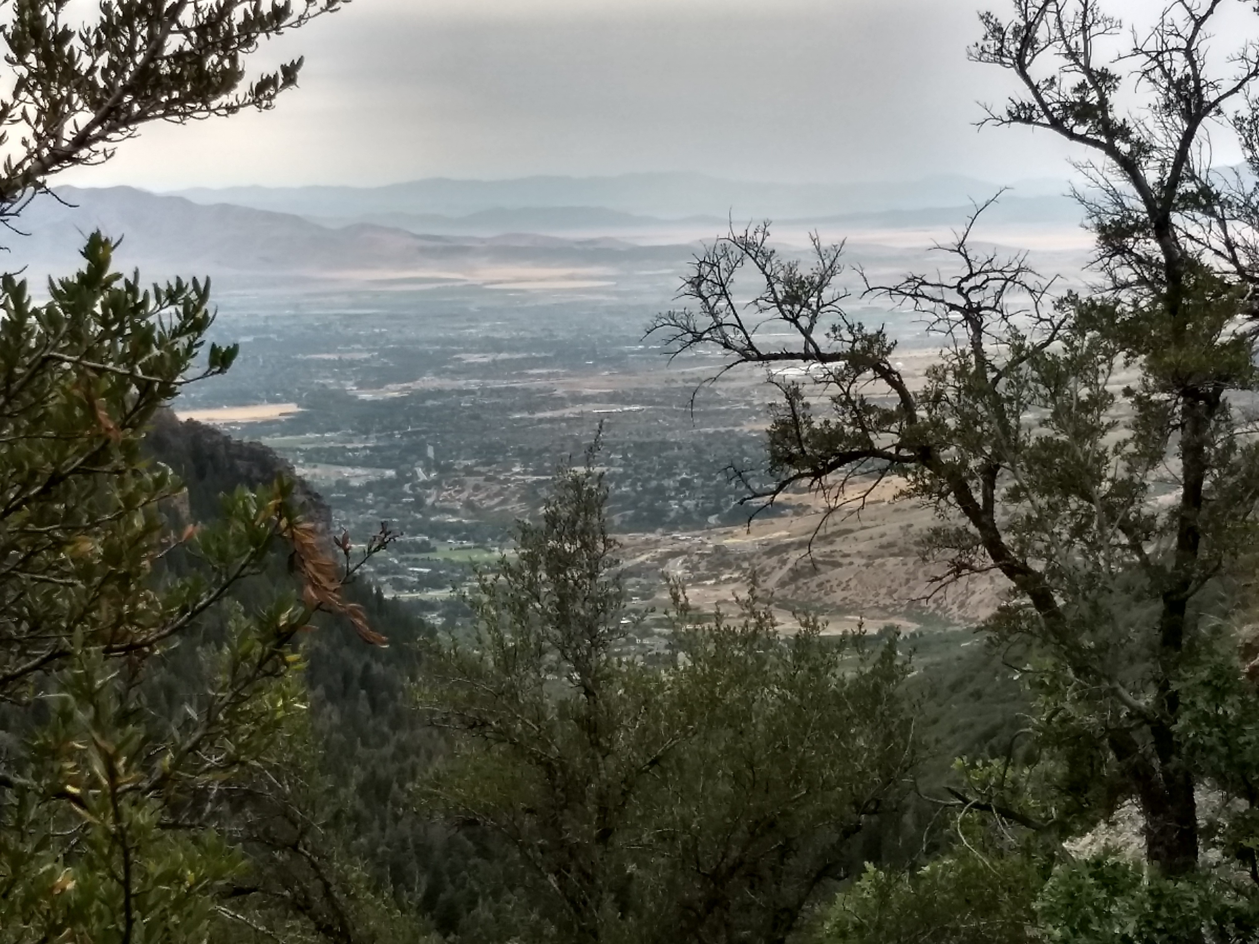 View from a lookout spot
